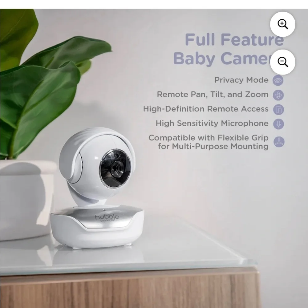 Hubble connected nursery pal premium ,5Smart HD monitor and touch screen viewer